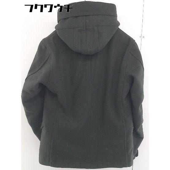 ■ nano universe ナノユニバース ジップアップ コート ジャケット サイズS カーキ メンズ_画像3