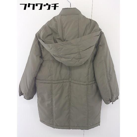 ◇ CYRILLUS シリリュス キッズ 子供服 中綿 長袖 ジャケット サイズ6 カーキ レディース メンズ_画像3