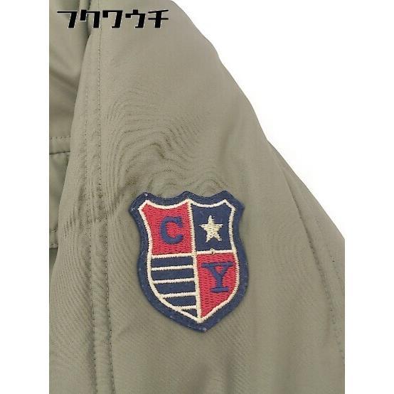 ◇ CYRILLUS シリリュス キッズ 子供服 中綿 長袖 ジャケット サイズ6 カーキ レディース メンズ_画像4