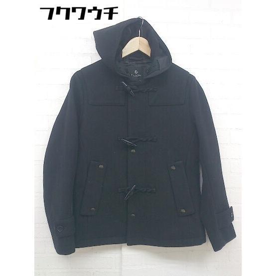◇ BEAUTY & YOUTH ビューティアンドユース UNITED ARROWS 長袖 ダッフル コート サイズS ブラック メンズ_画像2