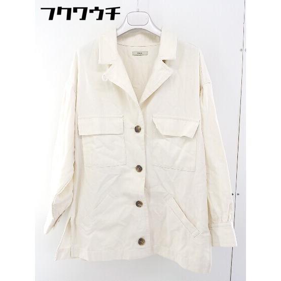 ◇ mystic ミスティック 長袖 ジャケット アイボリー レディース_画像2