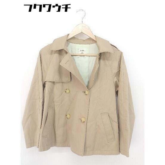 ◇ SHIPS シップス 長袖 ジャケット ベージュ系 レディース_画像1