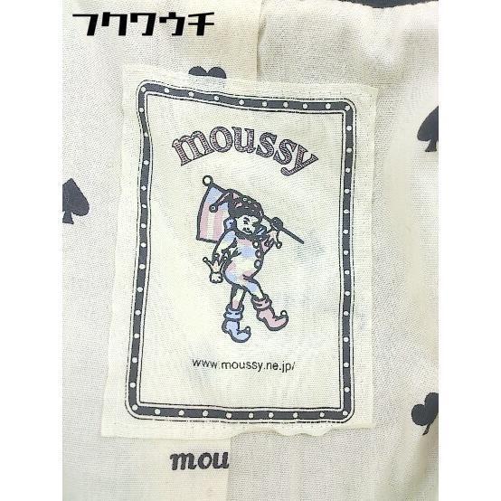 ■ MOUSSY マウジー スリット 長袖 Pコート サイズ1 MOUSSY マウジー レディース_画像4