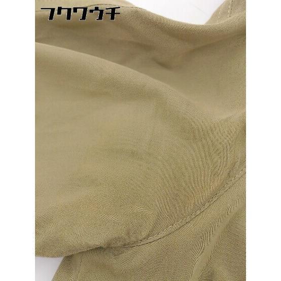 ◇ ◎ MOUSSY マウジー 薄手 長袖 コート サイズ1 ベージュ レディース_画像4