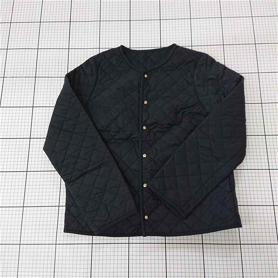 ◇ ⊇ ロペピクニック ROPE PICNIC キルティングジャケット 38 ブラック系 レディース E_画像1