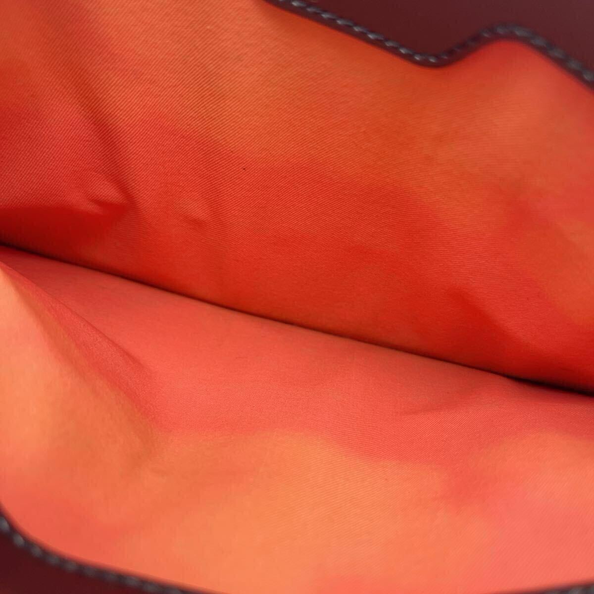 LOUIS VUITTON ルイ ヴィトン エピ ストレッチ デルモニコ アクセソワール アクセサリーポーチ レザー ノワール 黒 ブラック M54602 _画像5