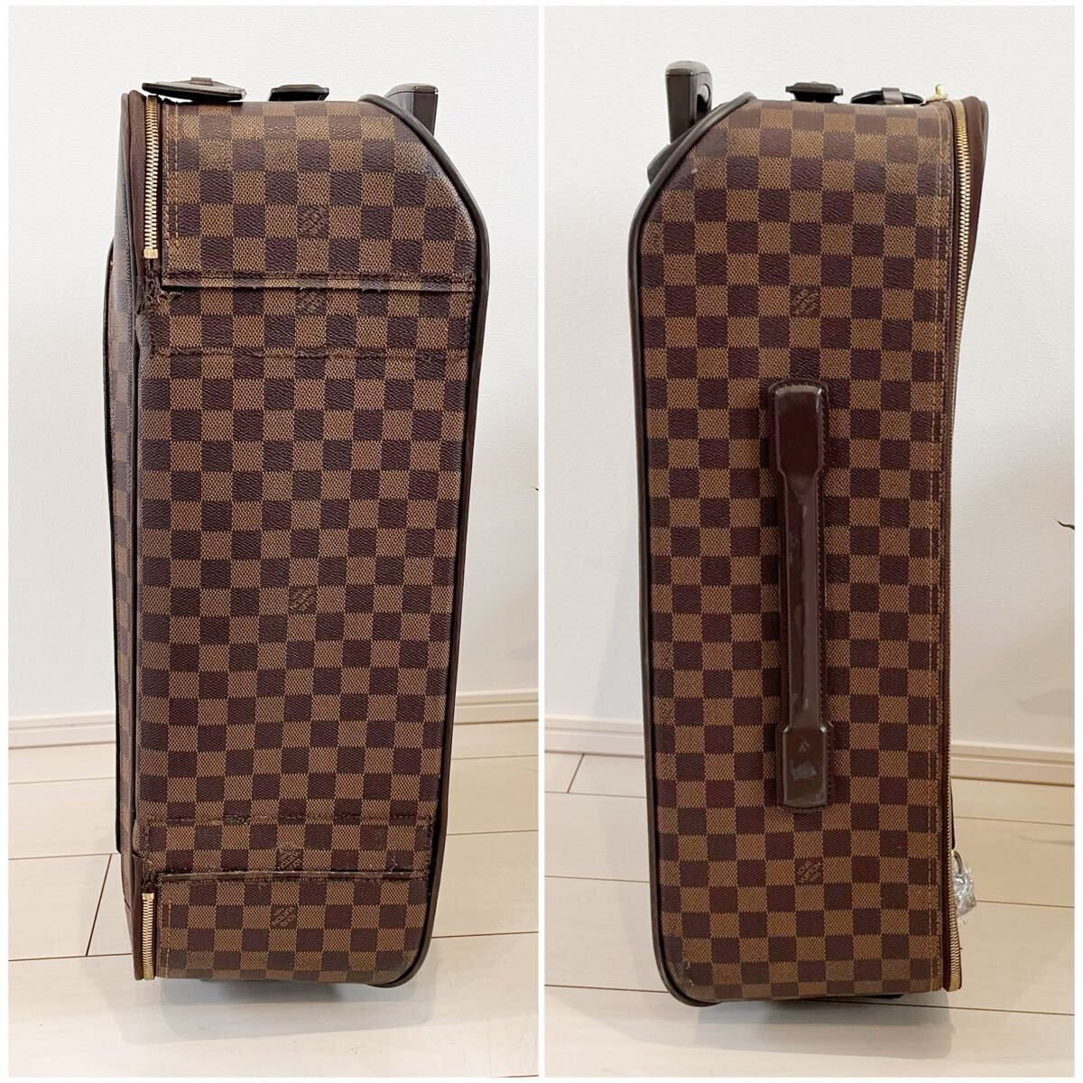 LOUIS VUITTON ルイヴィトン ダミエ エベヌ ペガス55キャリーバッグ スーツケース　旅行　トラベル　N23294 SP0083_画像3