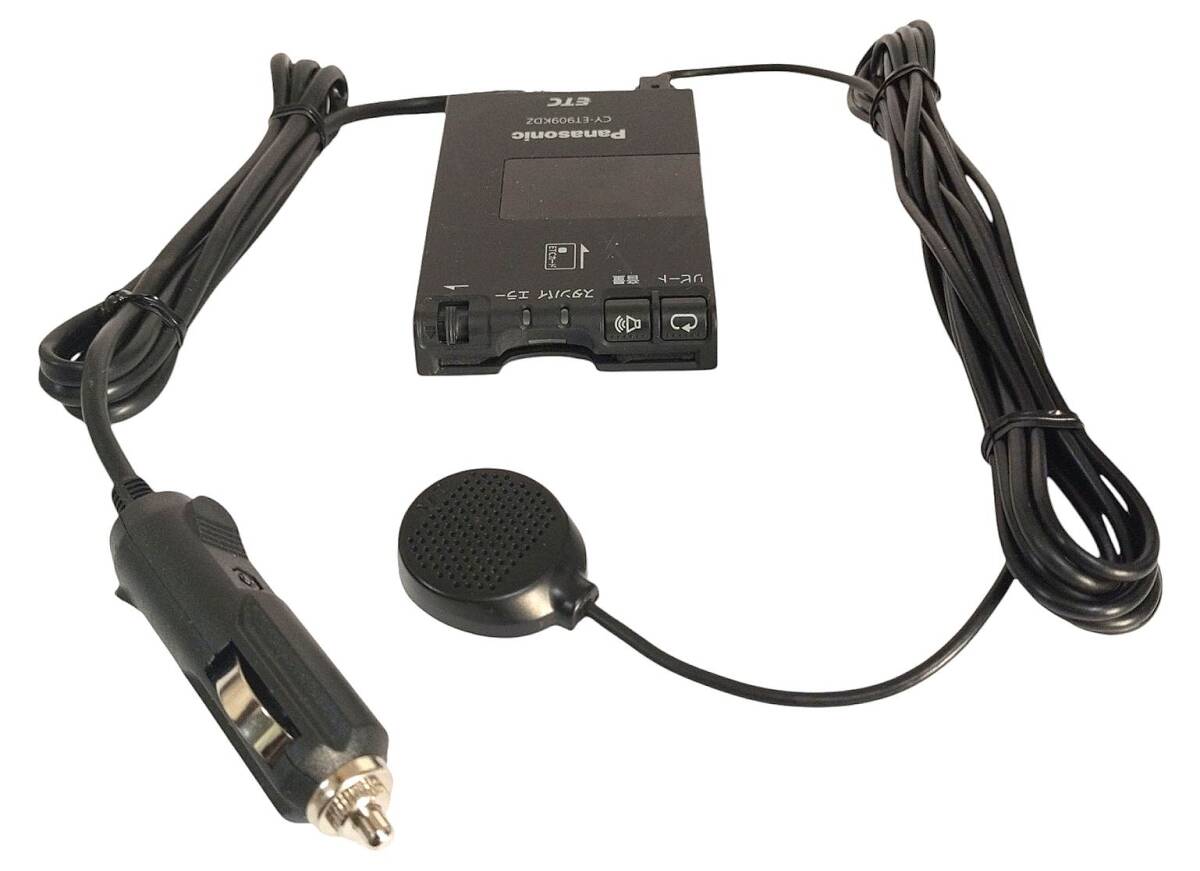 ☆普通車登録☆ Panasonic ETC CY-ET909KDZ☆音声案内☆シガー電源☆簡単取付☆送料無料☆mK07d_画像1