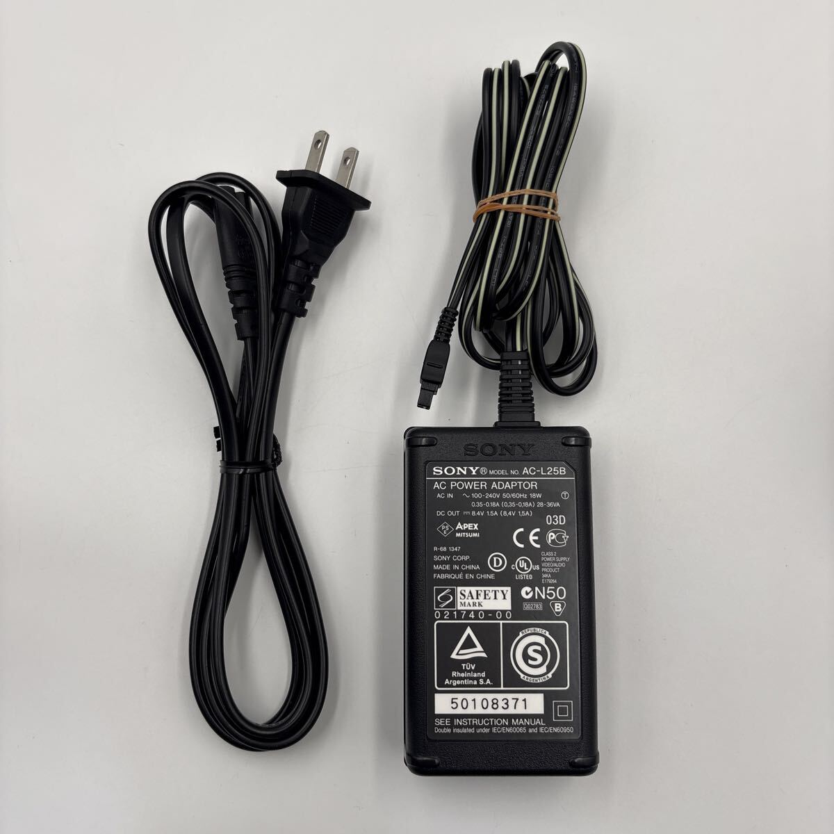 SONY ソニー AC-L25B ACアダプター 純正 充電器 AB1101_画像1