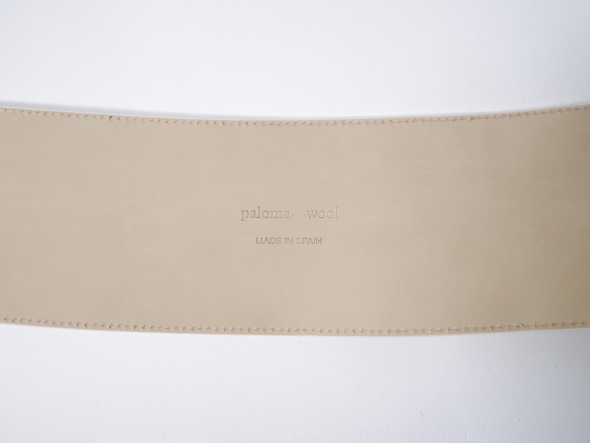 paloma wool/パロマウール Morris Patent Leather Wide Beltパテントレザーワイドベルト [LZCA79772]_画像3
