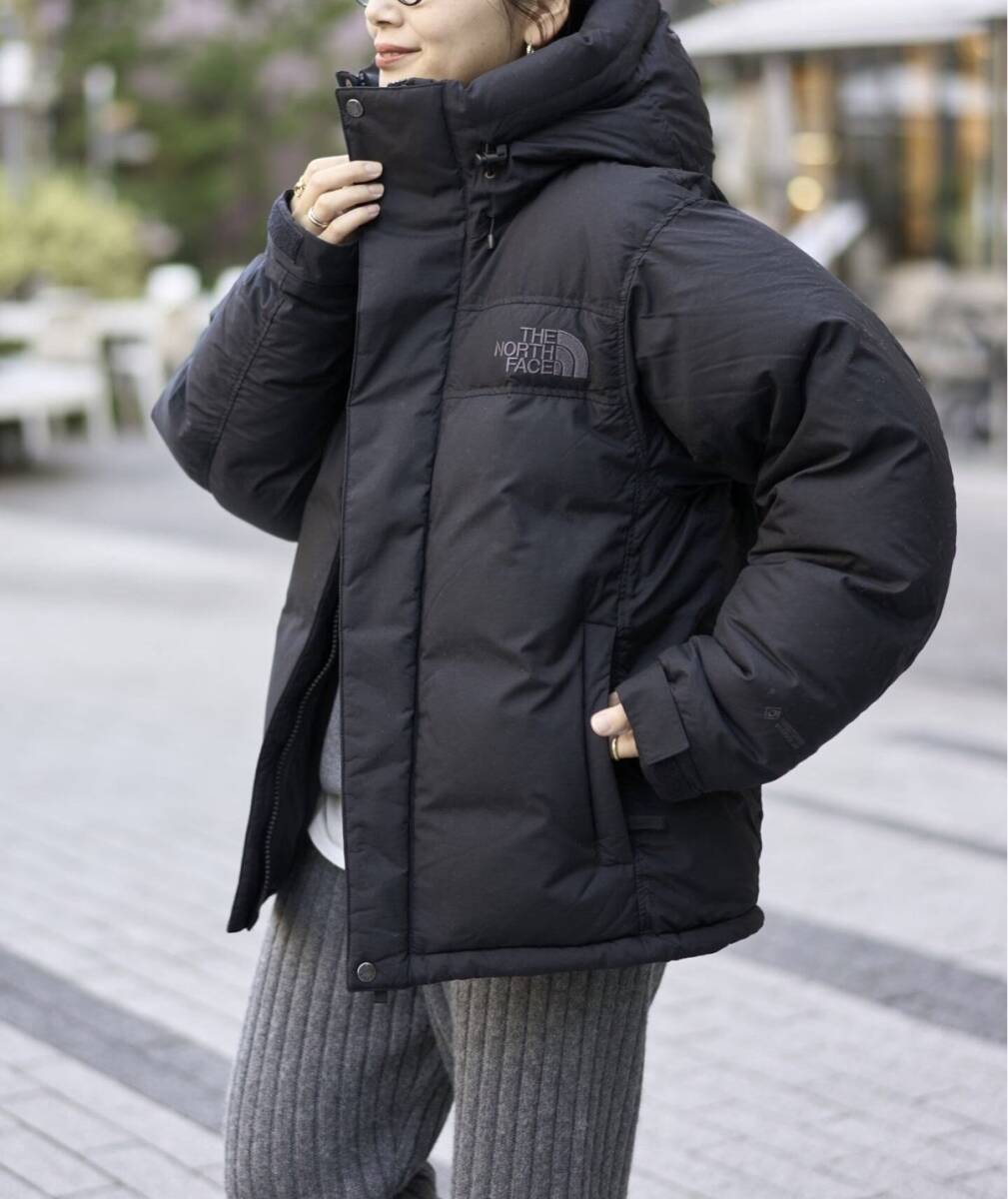 ジャーナルスタンダード☆the north face　　Alteration Baffs Jacket ダウンジャケット　黒　Mサイズ　_画像2