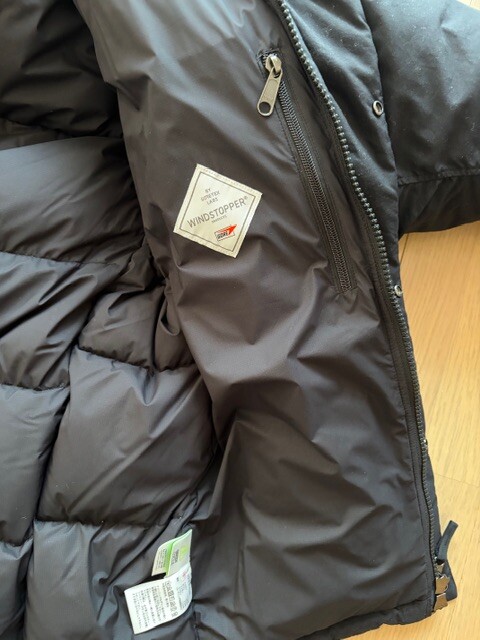 ジャーナルスタンダード☆the north face　　Alteration Baffs Jacket ダウンジャケット　黒　Mサイズ　_画像8
