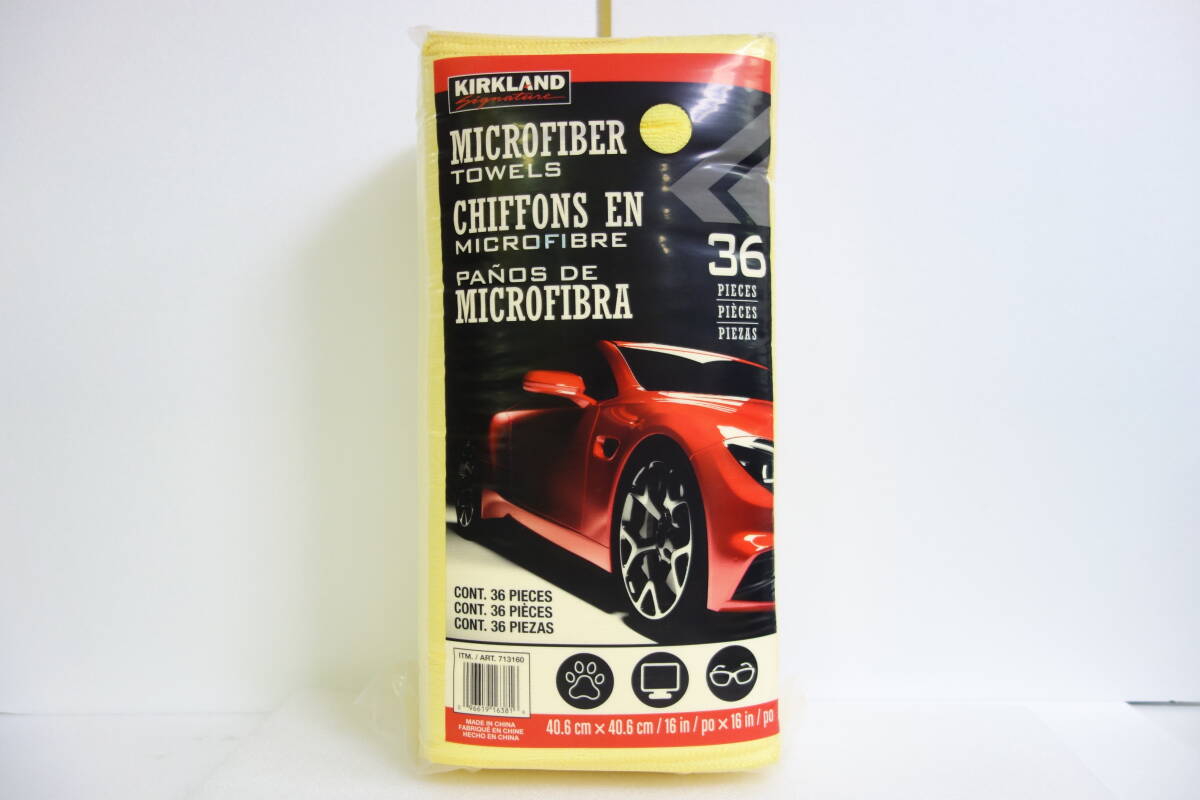 * нераспечатанный KIRKLAND машина Clan do микроволокно полотенце 36 листов затраты ko мойка машин * нераспечатанный KIRKLAND машина Clan do микроволокно полотенце 36 листов затраты ko мойка машин