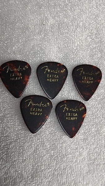  крыло Fender гитара pick pig панцирь черепахи рисунок EXTRA HEVEY 5 листов новый товар не использовался товар 