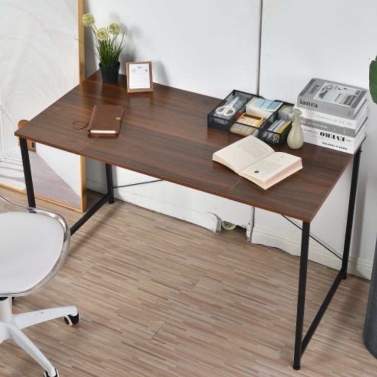 [ новый товар ][ темно-коричневый ] компьютерный стол простой высшее простой стол Work стол из дерева стол 