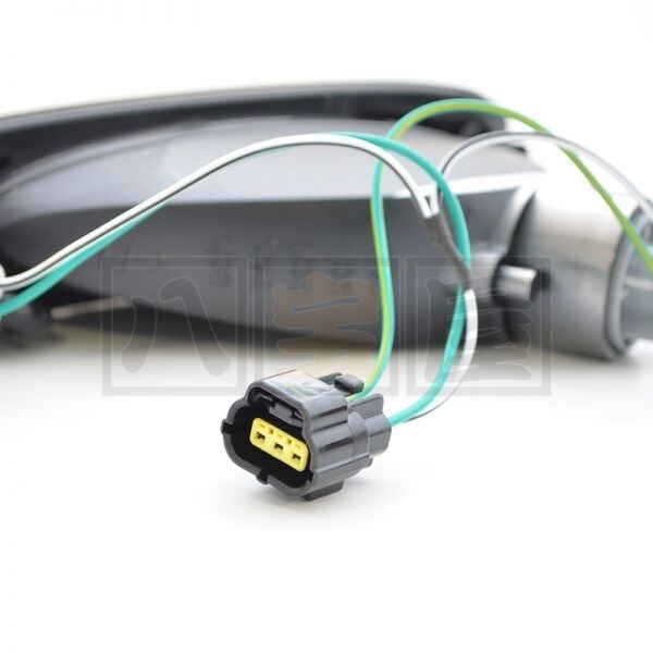 フロント バンパー コンビランプ ブラッククローム 左右SET マツダ RX7 RX-7 FD3S 前期 1型 2型 3型 4型 DPO-111-BK_画像3