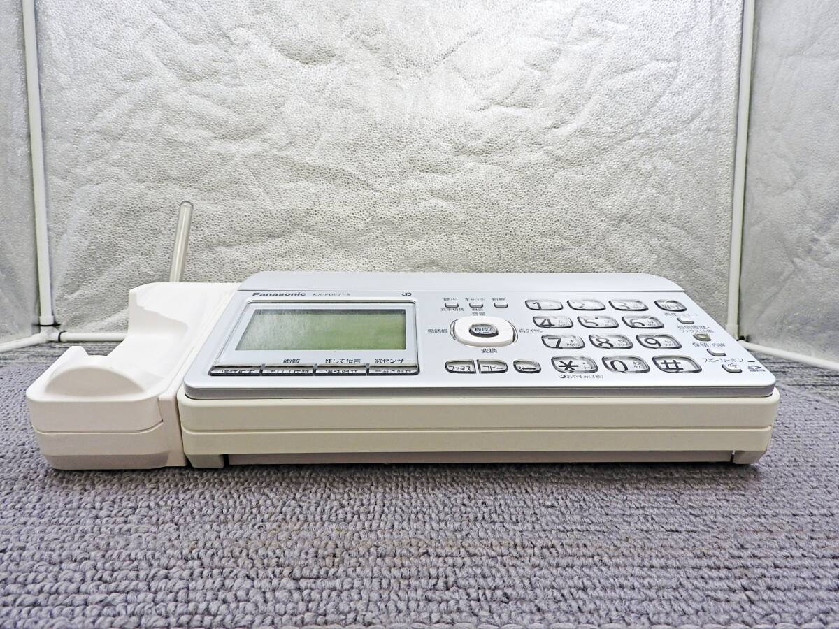 Panasonic パナソニック■FAX おたっくす デジタルコードレス普通紙ファクス KX-PD551 子機付き■動作品「管理№KT1575」_画像3