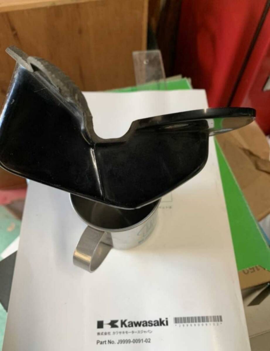 Z1Z2 ナンバーブラケット 角度付き 検索用 当時物 BEET 新基準 D1 A4 LTD UAS Z750 RS_画像6