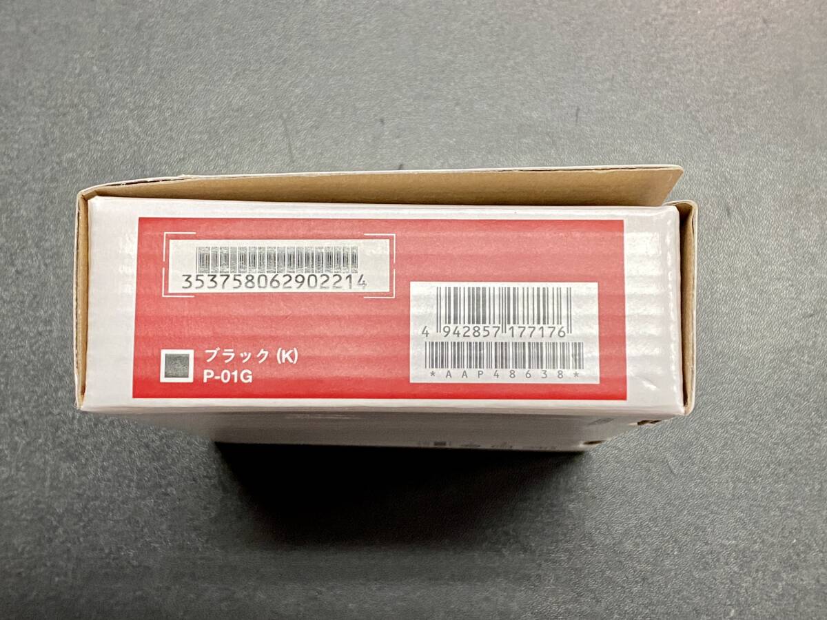 【ほぼ新品】 ドコモ ケータイ P-01G ブラック 携帯電話 ガラケー 制限○ ①_画像4