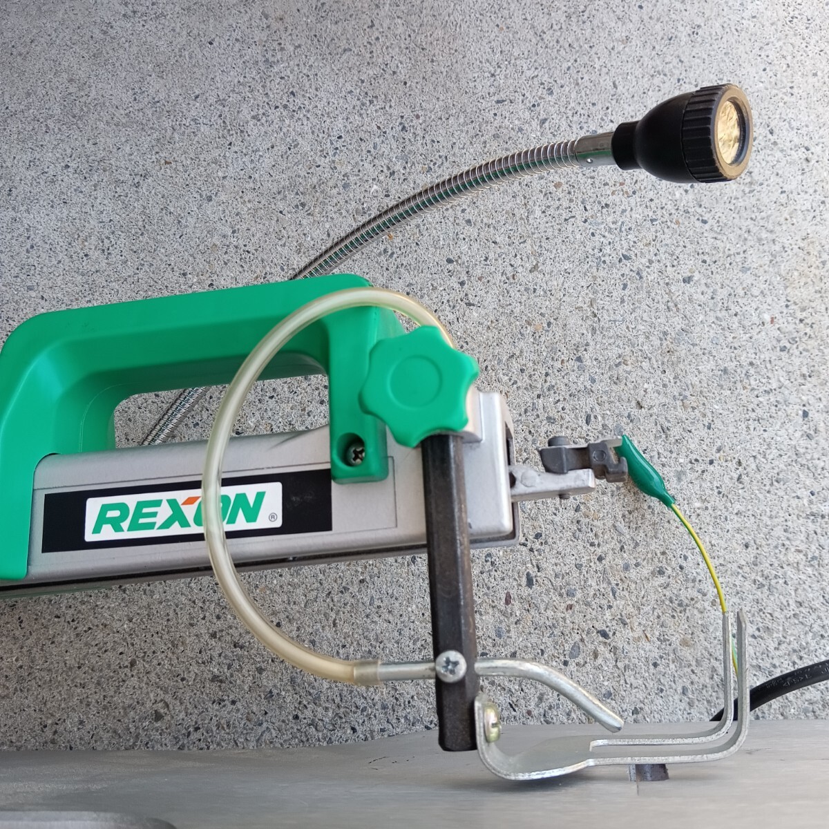 * REXON 406mm бесступенчатая коробка передач лобзик запись VS4005A электроинструмент рабочее состояние подтверждено 