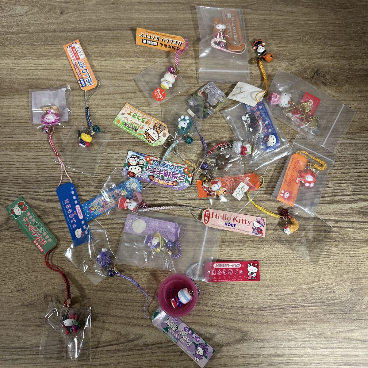 Hello Kitty . данный земля Kitty netsuke ремешок комплект Aichi, Iga, Hokkaido, Osaka, Fukui, море . павильон, красный Fuji, птица перо аквариум др.