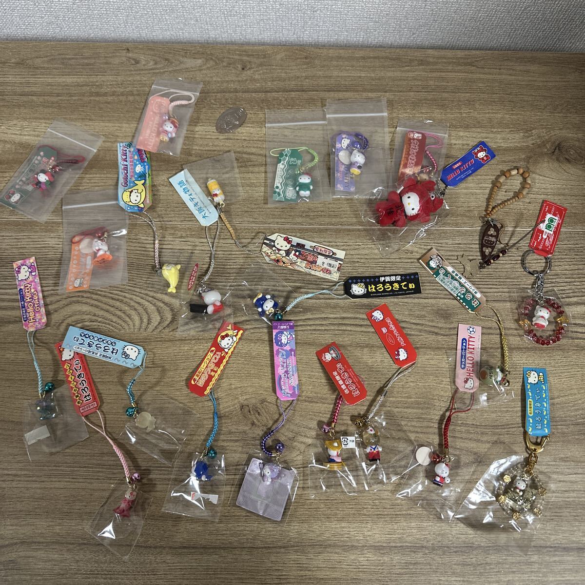  Hello Kitty . данный земля Kitty netsuke ремешок комплект Aichi, Iga, Hokkaido, Osaka, Fukui, море . павильон, красный Fuji, птица перо аквариум др. 