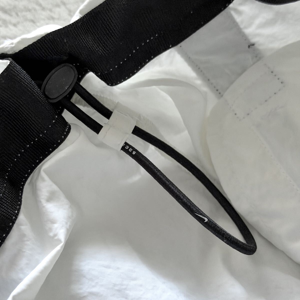 sacai x NIKE スウェットパーカー M グレー/ホワイト ナイキ サカイ フーディ CZ4695_画像6