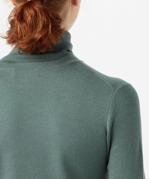 ◆トゥモローランドコレクション カシミヤシルクタートルネックプルオーバー 美品 定価39,600◆_画像2