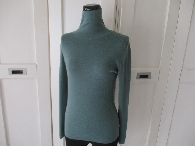 ◆トゥモローランドコレクション カシミヤシルクタートルネックプルオーバー 美品 定価39,600◆_画像3