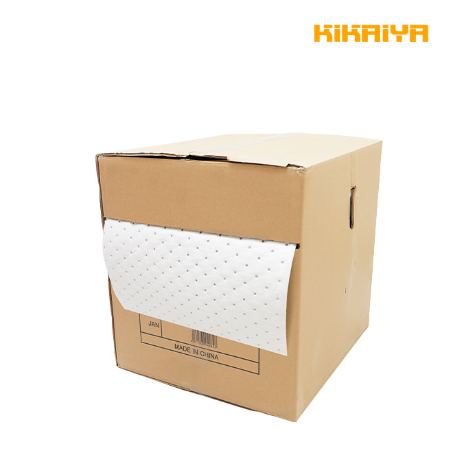 オイル吸着マット オイルキャッチシート ロールタイプ 厚み3mm×400mm×50m KIKAIYA_画像1