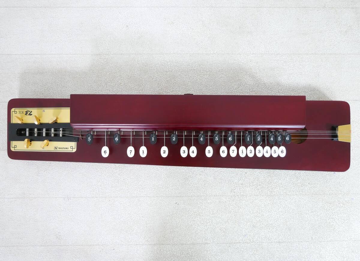 #SUZUKI Suzuki * Special производства сосна Taisho koto *2024 год покупка [ pick / с футляром ]#