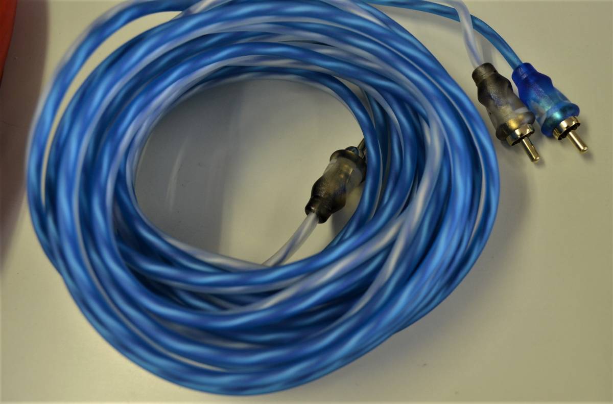 新品・4ゲージ・ワイヤリングキット・パワ-ケ-ブル&オ-ディオ取付配線フルセット・_画像4