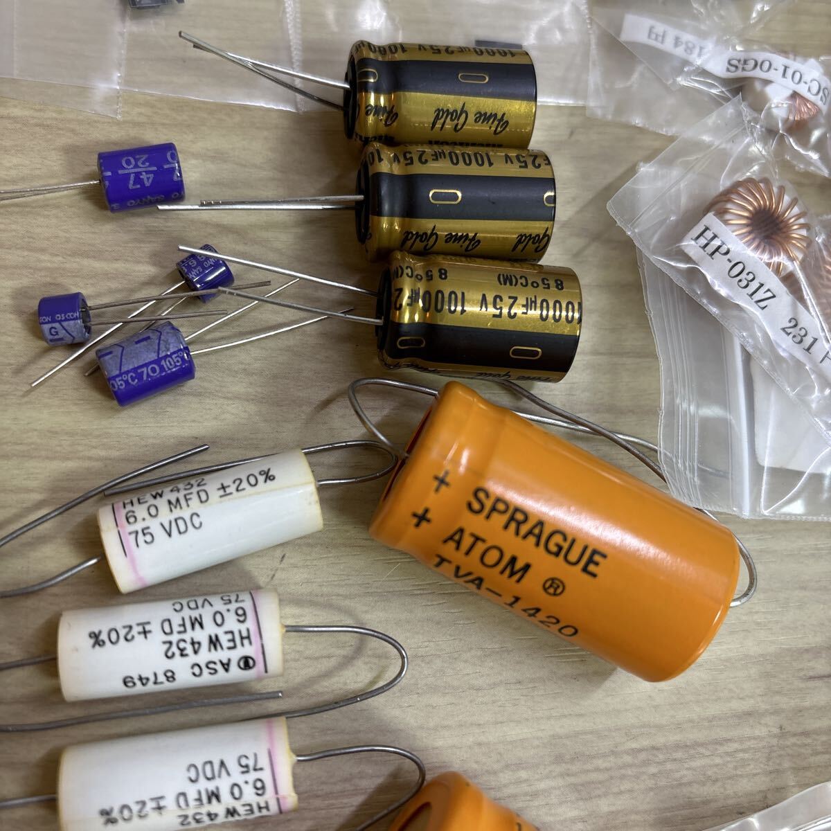 ZA17 未使用 まとめて RCAコネクタ スイッチ RBA 406B ATOM ニチコン ダルコイル オーディオ パーツ ●送料440円_画像8