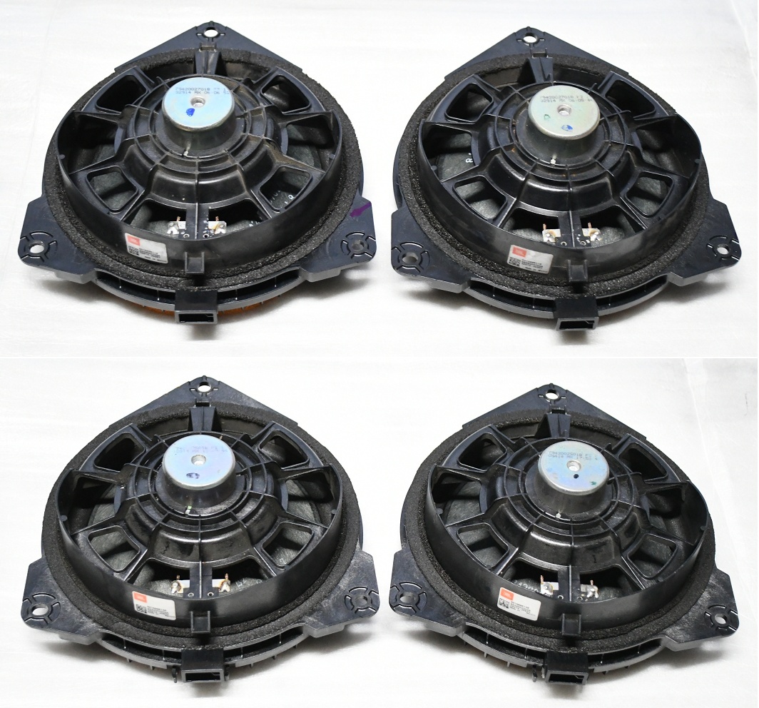 ②60系 ハリアー AVU60W/AVU65W 前期 純正 JBL スピーカー/ウーファー/カバー 8点セット_画像5