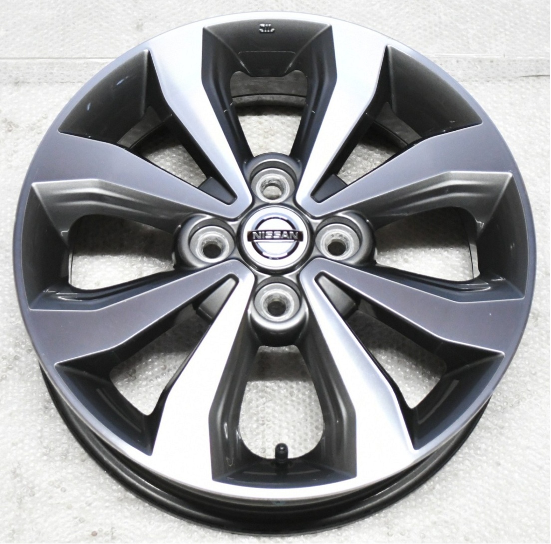 日産 デイズ ルークス ハイウェイスター 純正 15インチ 4.5J 4H-100 +46 4本 オッティ 三菱 EKワゴン EKスペース_画像2