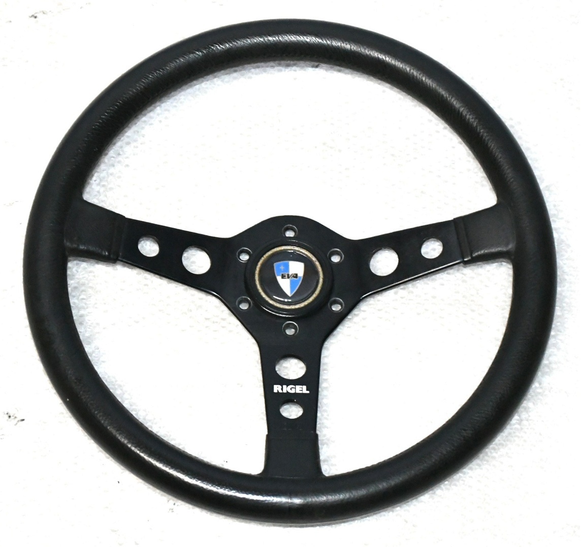 希少 EVA RIGEL ステアリング 350mm 当時物 旧車 シャコタン 35φ_画像1
