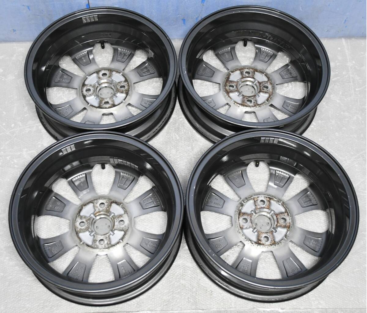 日産 デイズ ルークス ハイウェイスター 純正 15インチ 4.5J 4H-100 +46 4本 オッティ 三菱 EKワゴン EKスペース_画像10