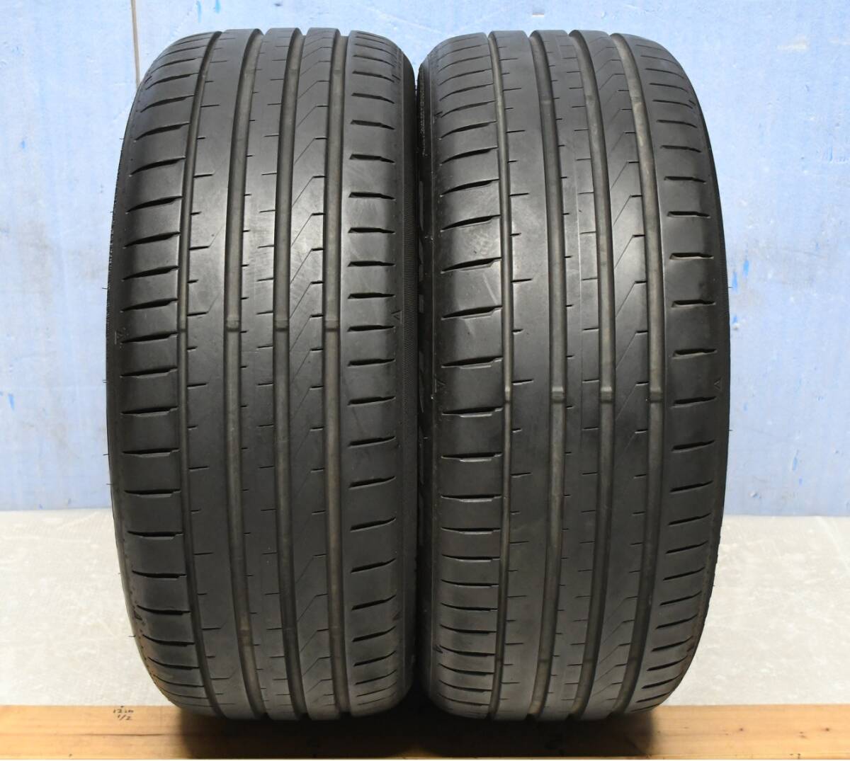 バリ山！ ファルケン AZENIS アゼニス FK520 L 225/45R17 2023年製 2本 225/45ZR17 94Y_画像1