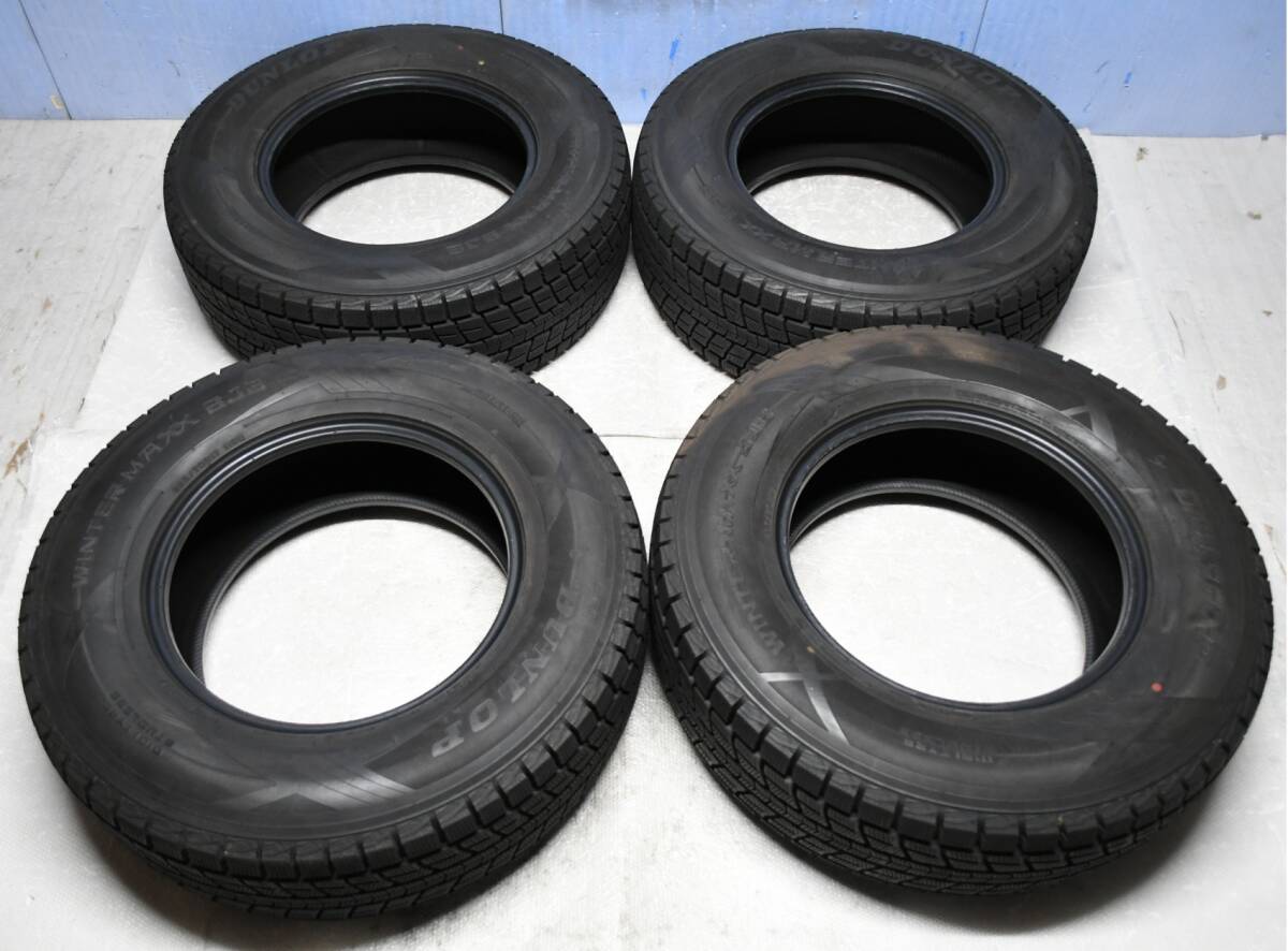 バリ山 265/70R17 ダンロップ WINTER MAXX SJ8 4本セット ウインターマックス 265-70-17 115Q_画像2