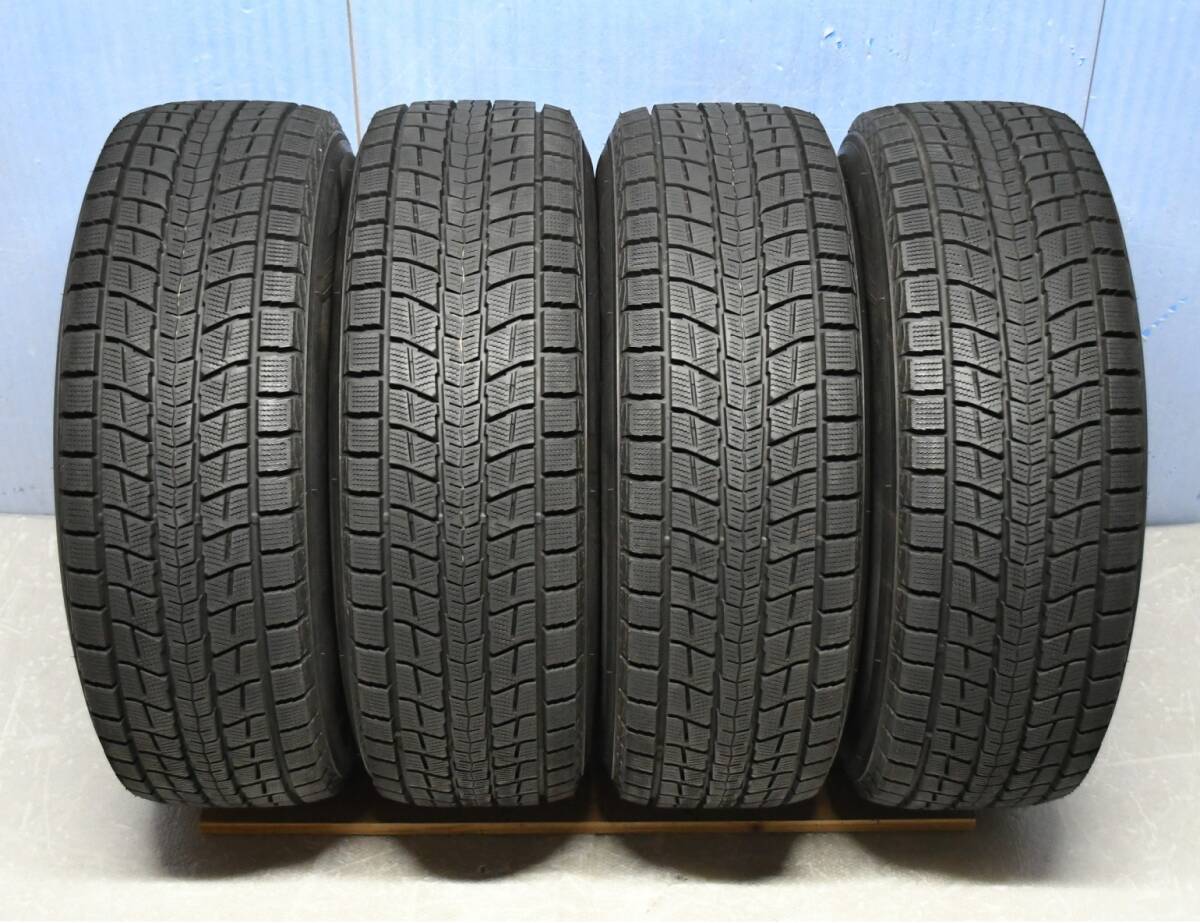 バリ山 265/70R17 ダンロップ WINTER MAXX SJ8 4本セット ウインターマックス 265-70-17 115Q_画像1