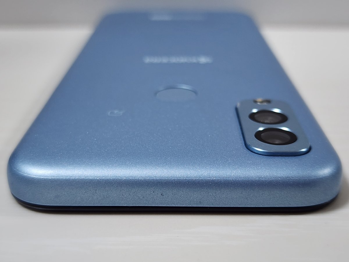 ★【65410WM】 ジャンク Y!mobile S9-KC Android One S9 ライトブルー 1円 ! 1スタ !_画像5