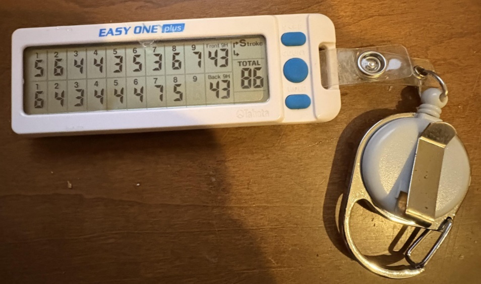 ■送料無料■Tabata(タバタ) ゴルフ デジタルスコアカウンター■EASY ONE PLUS_画像2