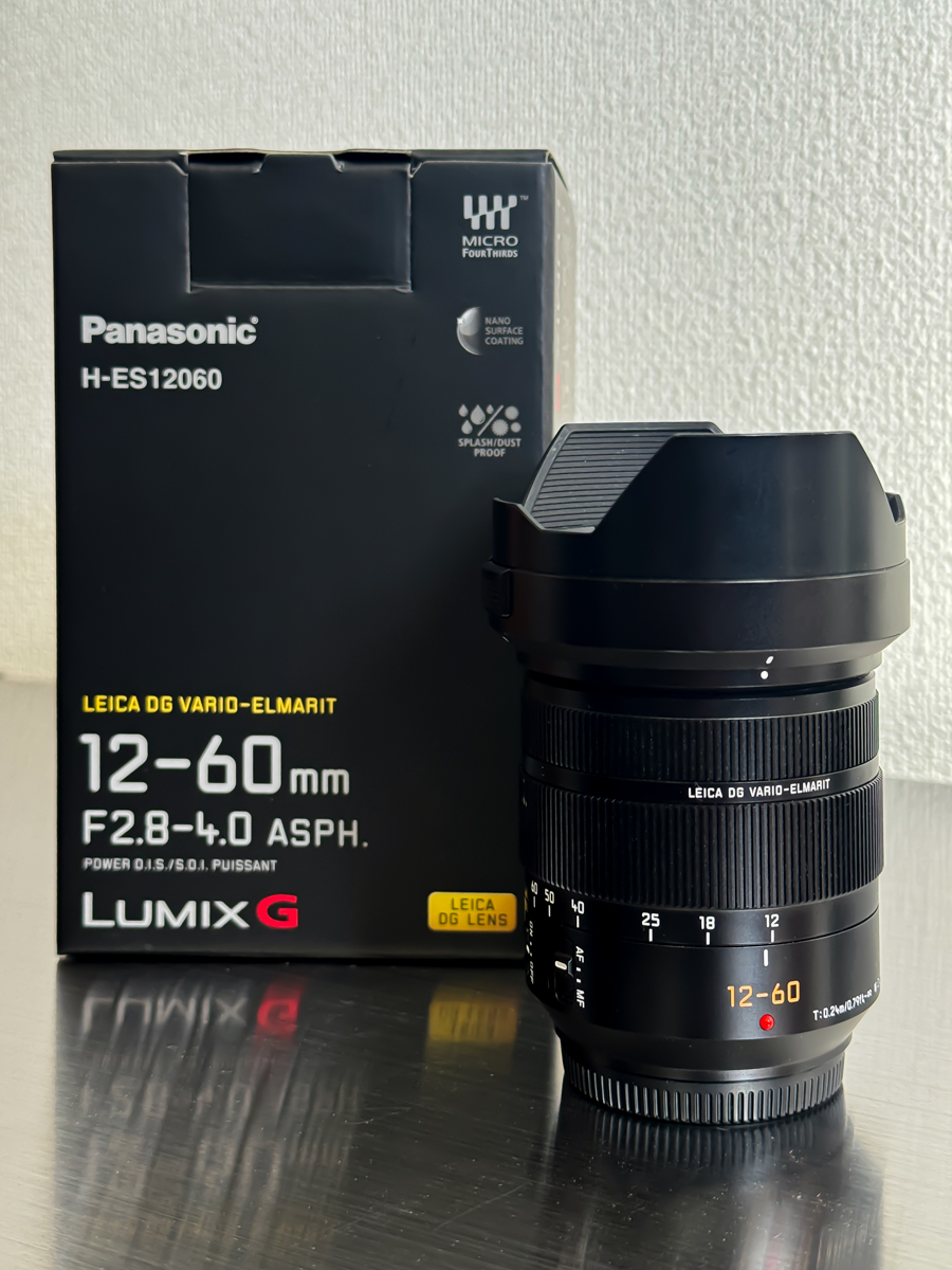  супер-скидка 100 иен! Panasonic Panasonic zoom линзы микро four sa-z для Leica DG VARIO-ELMARIT12-60mm/F2.8-4.0ASPH./POWER O.I.S.H-ES12060