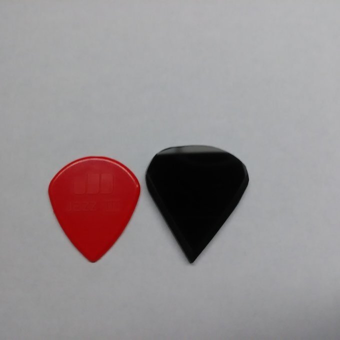  metal для акрил производства гитара pick Shredder's Pick TSURUGI 3mm