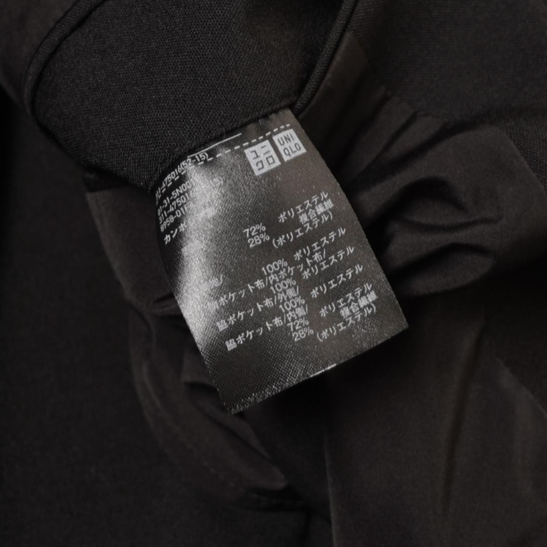 J192ね＠ 1スタ ユニクロ メンズ おしゃれ 感動ジャケット M ブラック 黒 UNIQLO 名作_画像4