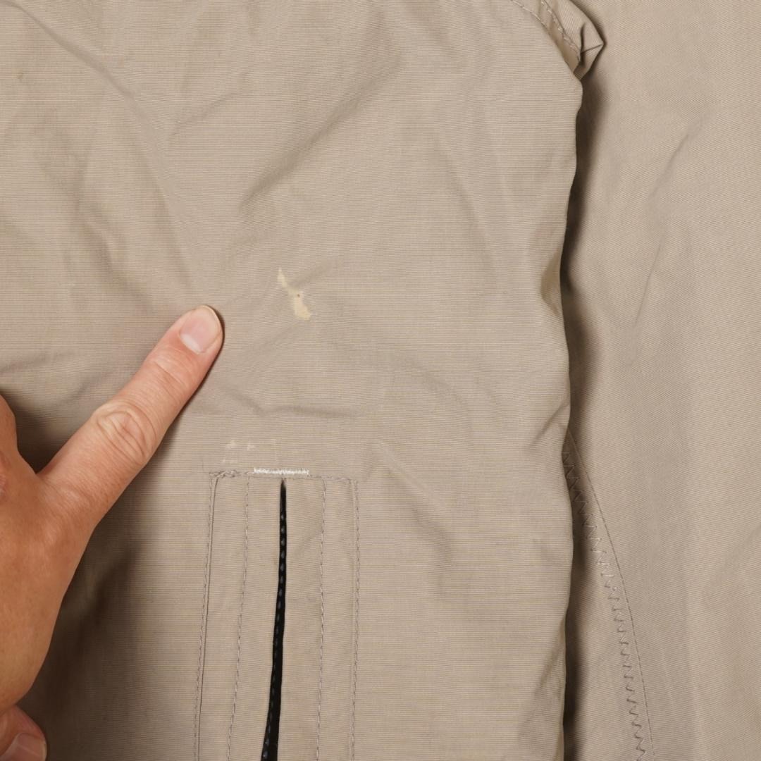 YJ191ね＠ 1スタ Columbia コロンビア メンズ おしゃれ ナイロンジャケット M カーキ 秋冬 90s ナイロンジャケット カーキ_画像8