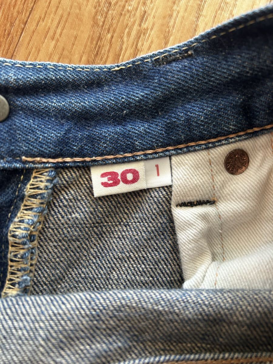 【送料無料】ハリウッドランチマーケット PP4 XX W30 デニム ジーンズ 赤耳 セルビッチ_画像5