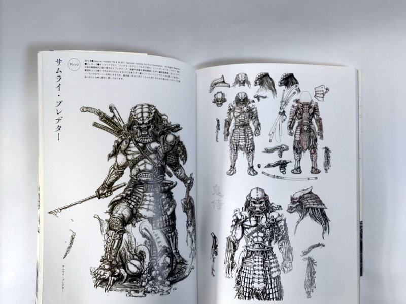 【竹谷隆之】精密デザイン画集/プレデター 牙狼 リボルテック 巨神兵 SIC 鬼神伝承 FF デモンズクロニクル 百鬼夜行 未発表作ほか_画像6