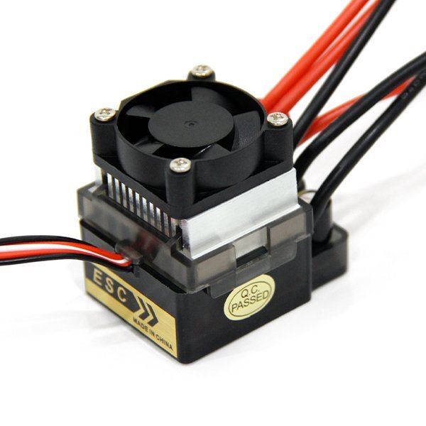 ю [ нестандартный ] двойной щетка скорость контроллер 1 шт 7.2V-16V 320A с вентилятором Rebirth имеется водонепроницаемой спецификации усилитель Buggy RC машина 