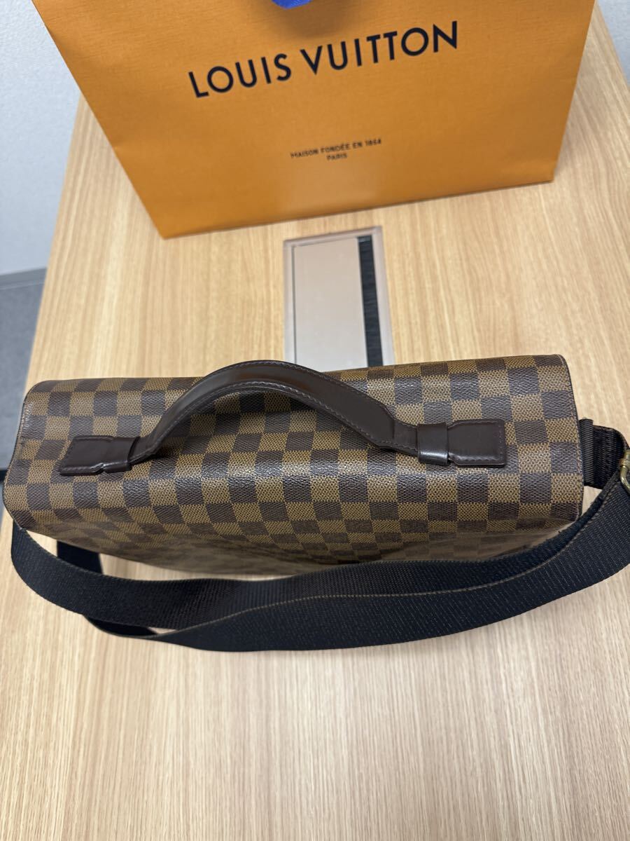ルイヴィトン LOUIS VUITTON ショルダーバッグ 2WAY 美品 鞄 VUITTON ダミエ_画像4